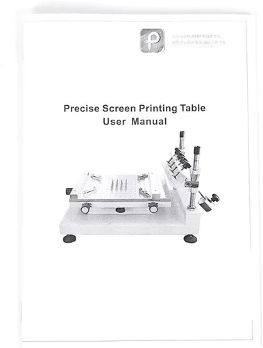 Miniatura 9 de Impresora de la pasta de la soldadura 3040, impresora de la plantilla del PWB de la pantalla de SMT/SMD de la pantalla manual de SMT MAX 250X400MM