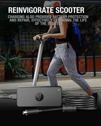 Miniatura 9 de Adaptador de 42 V CA/CC compatible con Segway Ninebot MAX G30P G30LP G30LE KickScooter ES1 ES2 ES2L ES3 Pro ES4 E22 E25 E45 Air T15 G30 G30D 36VDC