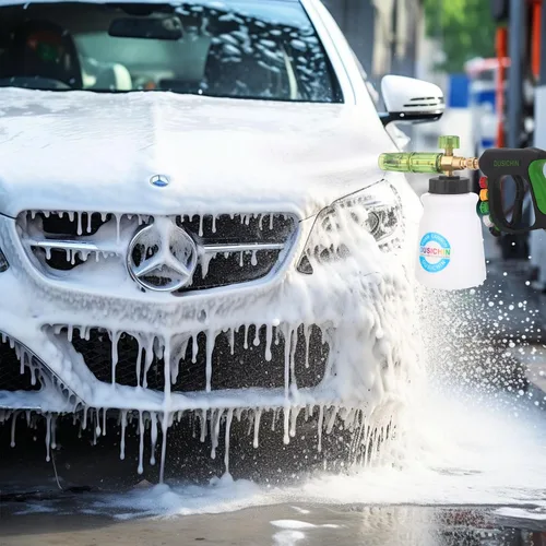 Miniatura 6 de DUSICHIN, cañón de espuma de nieve DUS-007 de rápido accionar, Jet Wash, cañón de espuma de nieve de rápido accionar ajustable de 1/4 pulgadas, 5