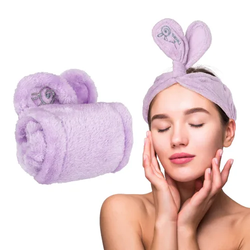 Miniatura 8 de Lindo Twist-N-Twirl - Diadema de lavado facial, talla única, ajustable, cómoda tela de felpa, antideslizante, perfecta para máscaras, para mujeres