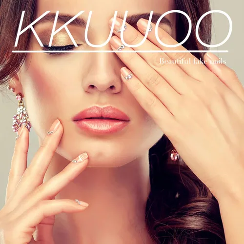 Miniatura 7 de Uñas postizas a presión con purpurina plateada, uñas postizas de cobertura completa, uñas postizas cuadradas de acrílico con diseño de diamantes