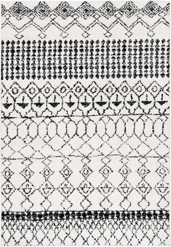 Miniatura 69 de SAFAVIEH Tulum Collection - Alfombra decorativa de 2 x 3 pies, diseño marroquí bohemio envejecido, no desprende pelusa y fácil de limpiar, ideal