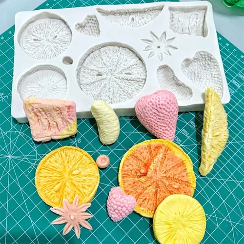 Miniatura 2 de Rolin Roly Moldes de silicona para pasteles de fondant, molde de silicona 3D para dulces, tortuga, hoja, moldes reutilizables, proyectos