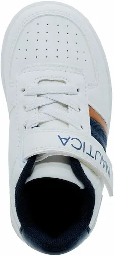 Miniatura 4 de Nautica Tenis bajos con cordones para niños y niños elegantes zapatos de vestir para jóvenes, ideales para tenis y caminar