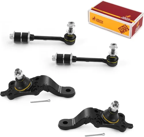 Miniatura 138 de Metrix Premium Chassis Parts - Juego de 4 piezas de articulación de rótula superior y barra estabilizadora delantera para Ford Ranger RWD 1998-2011