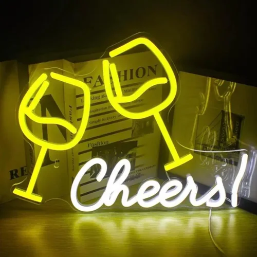 Miniatura 3 de Letrero LED de neón para decoración de pared, fiesta, dormitorio, habitación, bar, boda, hogar, cumpleaños, decoración artística, Navidad