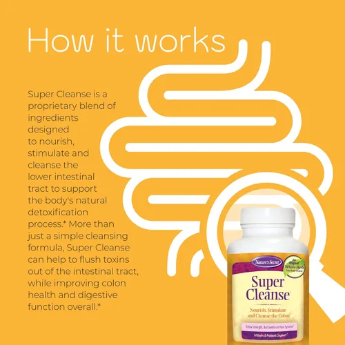 Miniatura 3 de Nature's Secret - Super Cleanse, 200 comprimidos