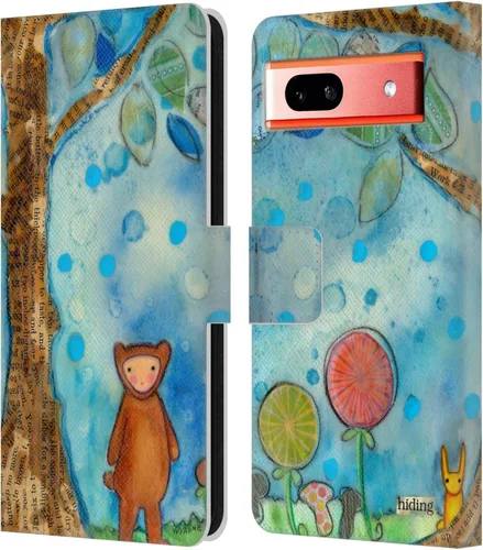 Miniatura 8 de Head Case Designs Officially Licensed Wyanne Half Light Nature 2 Leather Wallet Case Compatible with Google Pixel 7a