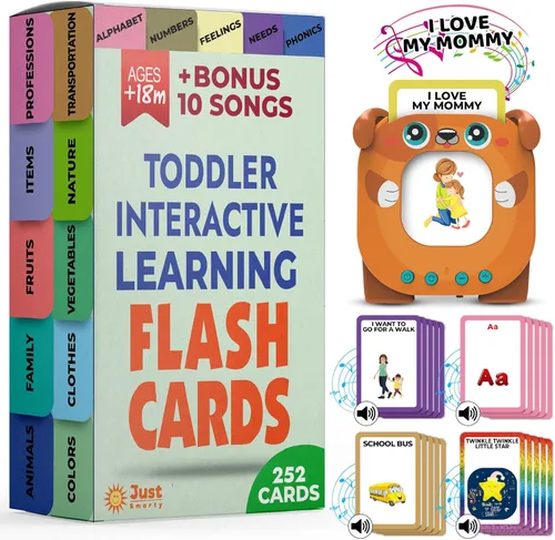 Miniatura 7 de Tarjetas flash Baby Shark para niños de 2 a 4 años Juguetes sensoriales para niños autistas y autistas no verbales de 2, 3, 4, 5, 6 años, juguetes