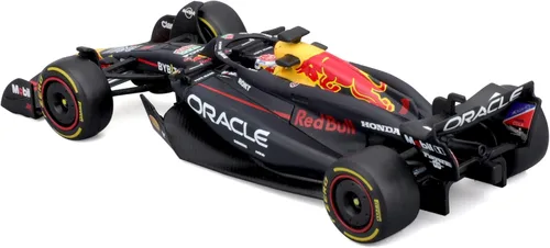 Miniatura 8 de Bburago 1:43 2024 Modelo de Carrera Oracle Red Bull RB20 con Casco, Verstappen #1
