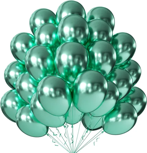 Miniatura 35 de KALOR Globos dorados champagne, 100 piezas de 5 pulgadas de globos mini de látex mate para arco de guirnalda de globos, decoración de cumpleaños