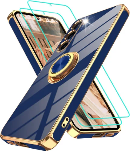 Miniatura 60 de Gritup Funda para Samsung Galaxy A14 5G: Funda Samsung A14 con 2 Protectores de Pantalla, Soporte de Anillo con Rotación 360°, Soporte Magnético