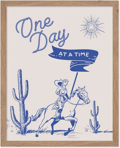 Miniatura 55 de Poster Master Póster de You've Yeed Your Last Haw, estampado retro de vaquero azul, arte occidental, arte moderno, arte del salvaje oeste, regalo