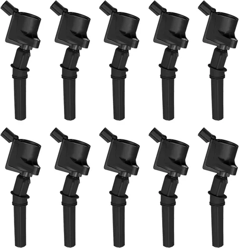 Miniatura 45 de BDFHYK Paquete de bobina de encendido y bujías de iridio compatibles con Audi Volkswagen 2.0L L4 4.2L V8 para UF575 PFR7S8EG, juegos de 4