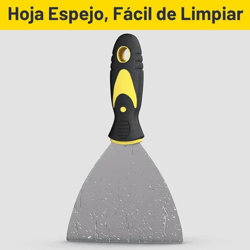 Miniatura 5 de Rerdeim Juego de 5 cuchillos de masilla, 1" 2" 3" 4" 5" raspador, cuchillo para masilla, raspador de pintura, herramienta raspadora, no se oxida