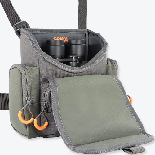 Miniatura 3 de SPIKA Binocular Arnés Pecho Pack, Bino Case con Telémetro Impermeable Bolsa para Caza