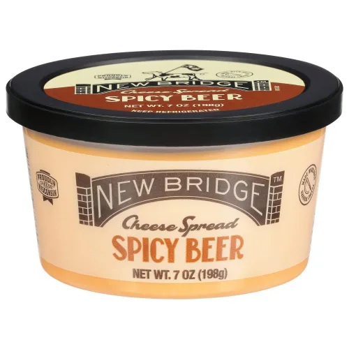 Miniatura 5 de New Bridge Crema de queso de cerveza picante (caja de 12 x 7 onzas)