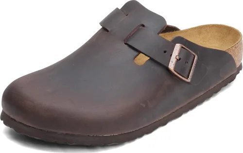 Miniatura 15 de Birkenstock Zuecos de gamuza Boston para mujer