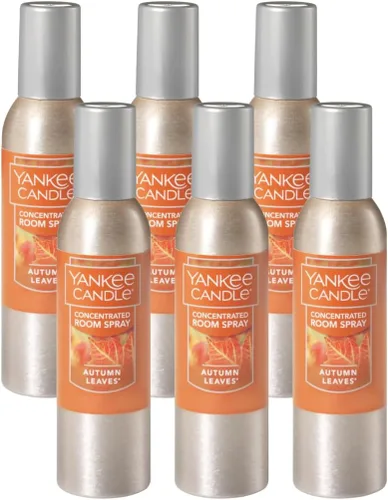Miniatura 8 de Yankee Candle Ambientador Concentrado en Aerosol para Habitaciones, Eliminador de Olores para el Hogar, Baño, Manzana y Calabaza, 1.5 Oz