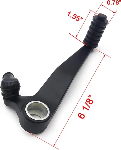 Miniatura 2 de XKH - Palancas de cambio plegables de aluminio negro para motocicleta compatibles con Suzuki GSXR 600/1992-1993 Suzuki Katana GSX 600F 1997-2003