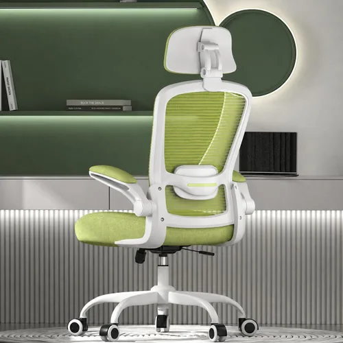 Miniatura 15 de Mimoglad Silla de Oficina, Silla de Escritorio Cómoda - Silla Ergonómica de Computadora de Respaldo Alto con Soporte Lumbar Ajustable y Negro mate