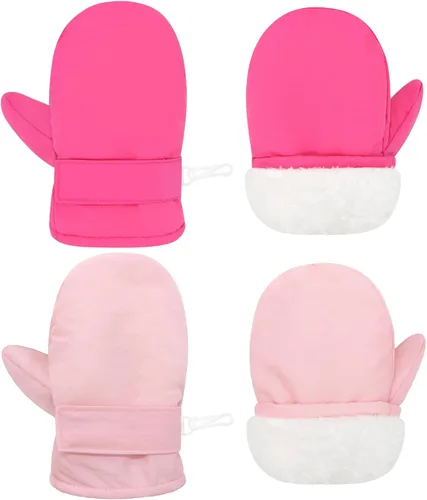Miniatura 35 de QikQik Guantes de invierno impermeables para niños pequeños - Guantes de nieve para bebés