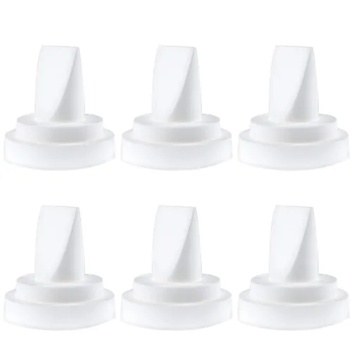 Nenesupply Válvulas de pico de pato de 6 piezas compatibles con piezas de bomba Medela y Spectra, uso en bombas Spectra S2 Spectra S1 en Style