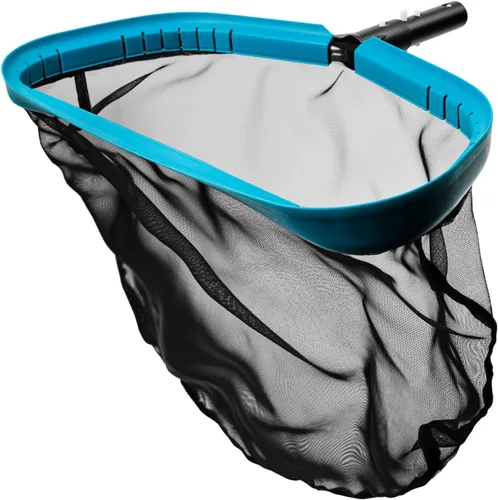 Miniatura 12 de POOLWHALE Red Profesional de Espumadera para Piscina, Bolsa de Malla Fina, Herramienta de Limpieza de Hojas de Piscina de Servicio Pesado - Limpieza