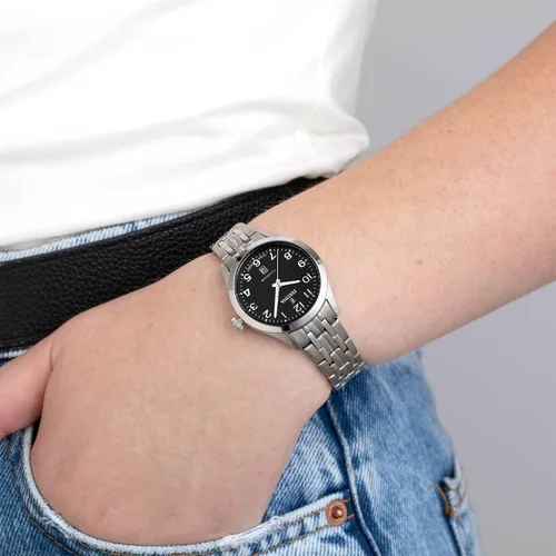 Miniatura 3 de Festina Reloj analógico de cuarzo para mujer con correa de titanio F204683, Negro -, Pulsera