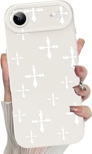 Miniatura 56 de MZELQ Funda para iPhone 17 Pro 2025, diseño de girasoles de silicona, flores florales, protección de cámara, funda delgada y suave para teléfono
