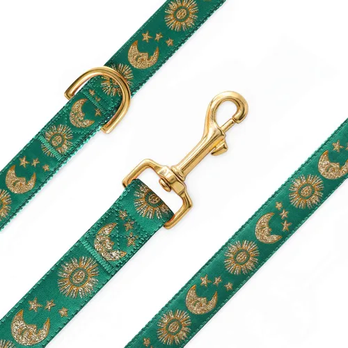 Miniatura 22 de waaag Pet, Moons Stars Suns - Collar para perro y gato, múltiples diseños Crescent Celestial, collar de correa para perro y gato, tamaño XXS