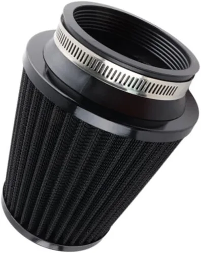 Limpiador de filtro de aire de 2.992 in para tubo de admisión con filtro de repuesto de 2.99 pulgadas de diámetro (2.992 in negro B)