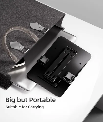 Miniatura 4 de Ingnok Soporte ajustable para tableta, soporte para monitor portátil compatible con monitor portátil, tableta, teléfono, iPad, Surface Pro, Kindle