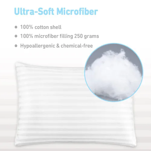 Miniatura 5 de Almohada para niños pequeños, 13 x 18 pulgadas, almohadas para niños para dormir, almohada lavable a máquina, perfecta para viajes, cuna para niños