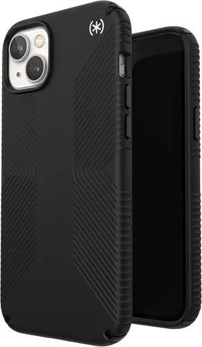 Miniatura 9 de Speck Presidio2 Grip MagSafe - Funda antideslizante para iPhone 14 Plus (negro/blanco)