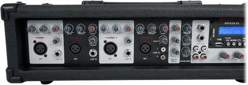Miniatura 8 de Rockville Altavoces de 10 pulgadas + mezclador + soportes + micrófonos con Bluetooth para sistemas de sonido de iglesia