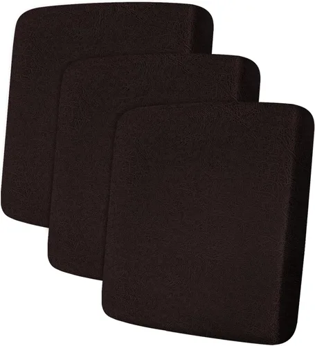 Miniatura 121 de ANARACHON Fundas de cojín de sofá con aspecto de cuero, juego de fundas de asiento de sofá, protector de muebles para sillón seccional, sofá biplaza