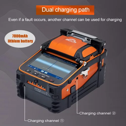 Miniatura 5 de Signal fire Nuevo Modelo AI-9 Fusionador de Empalme de Fibra de Seis Motores con Alineación de Núcleo, Automático, para FTTH, Soldadura de Fibra