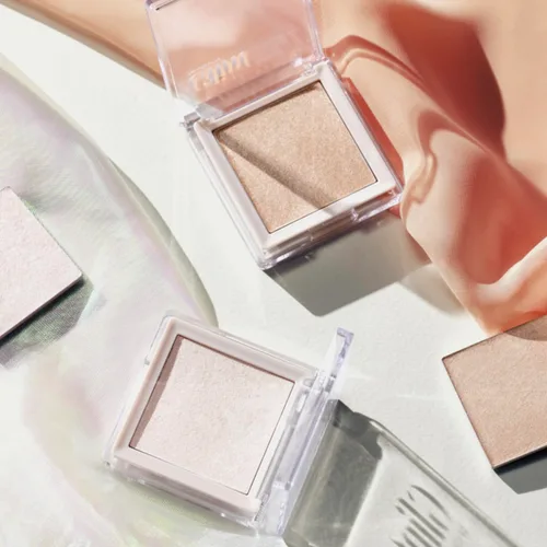 Miniatura 6 de Resaltador Glint Dewy (luna húmeda, 0.08 onzas), brillo luminoso, infundido con micropearls, iluminador brillante. Pigmento rico y tacto sedoso
