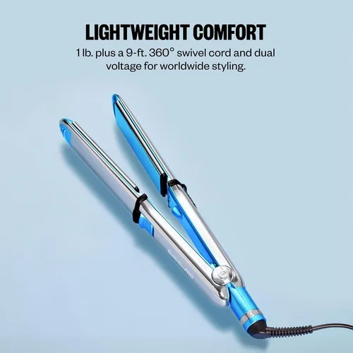 Miniatura 6 de BaBylissPRO Nano Titanium Prima Ionic Hair Straightener – Professional Flat Iron & Curling Iron in One for Stylists, Pro Styling Hair Tool