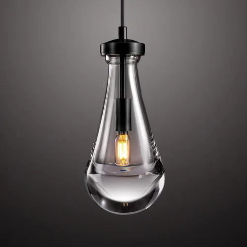 Miniatura 23 de Luces Colgantes Modernas en Forma de Gota de Lluvia, Lámparas Colgantes de Latón de 2 Luces para Isla de Cocina, Iluminación Colgante Dorada