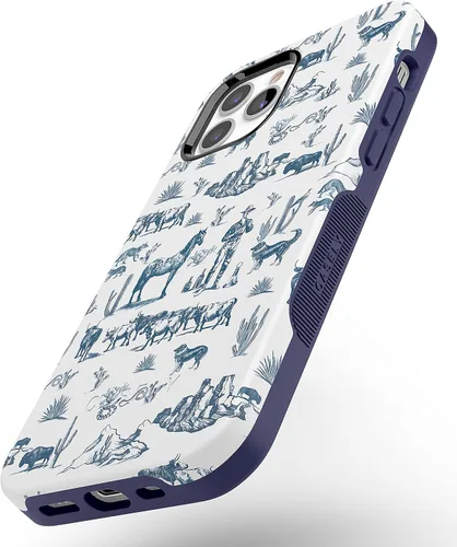 Miniatura 5 de Casely Funda para iPhone 12/12 Pro Wild West Adventure Desierto Compatible con MagSafe Diseño protector audaz