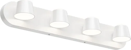 Miniatura 17 de URSOLA Luz de Tocador de Baño de 2 Luces, Accesorios de Iluminación de Pared LED Negros, Orientables Arriba y Abajo, Regulables, Accesorios