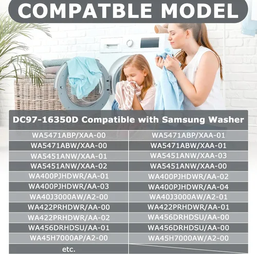 Miniatura 6 de DC68-03172C DC68-03172B-03 Varilla de suspensión para lavadora de carga superior Sam-sung WA45M7050AW/A4 WA45H7000AW WA54R7600AC WA50R5400AV/US