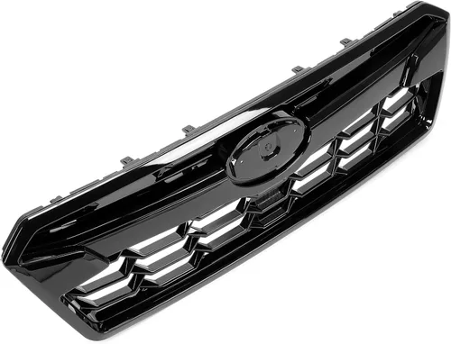 Miniatura 2 de HECASA Rejilla superior delantera compatible con Subaru Crosstrek 2018-2020 Reemplazo para 91123FL170 91123FL121 Rejilla de radiador y parachoque