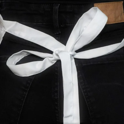 Miniatura 8 de Delantal personalizado para hombres y mujeres Añade tu nombre y texto Delantal bordado personalizado con babero ajustable y bolsillos delanteros