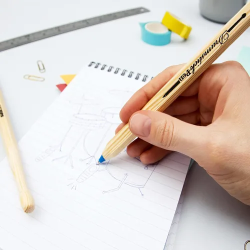 Miniatura 4 de Suck UK Bolígrafos en forma de baquetas - Regalos de batería originales para hombres y amantes de la música - Bolígrafo con forma de baqueta