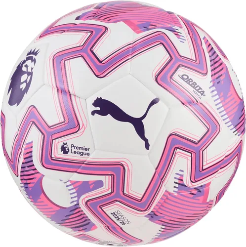 PUMA Orbita Match Premier League Ball - Pelota con licencia oficial para la temporada 25/26, calidad FIFA, moldeado THB, configuración de 32 paneles