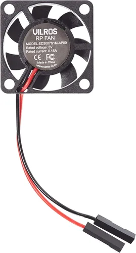Miniatura 9 de Vilros Kit básico de iniciación para Raspberry Pi 4 con carcasa ABS refrigerada por ventilador, incluye placa Raspberry Pi 4 y 7 accesorios