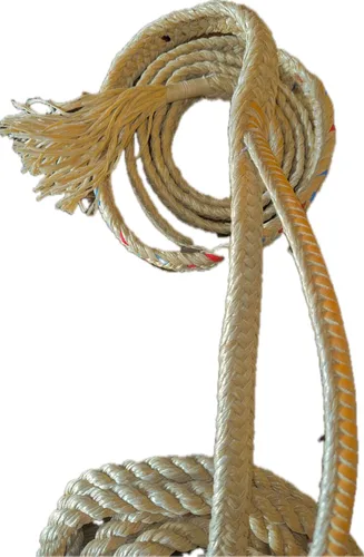 Miniatura 2 de Bull Rope Tan Poly Pro 9x5 LH 7/8" x 1" Soft Bull Riding - Cuerdas de toro EPT 16